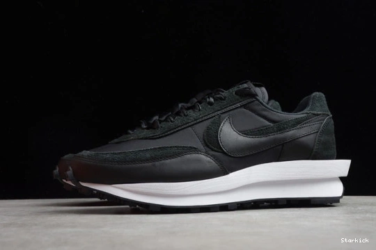 Black Nylon sacai Waffle Nike LD BV0073-002  0830